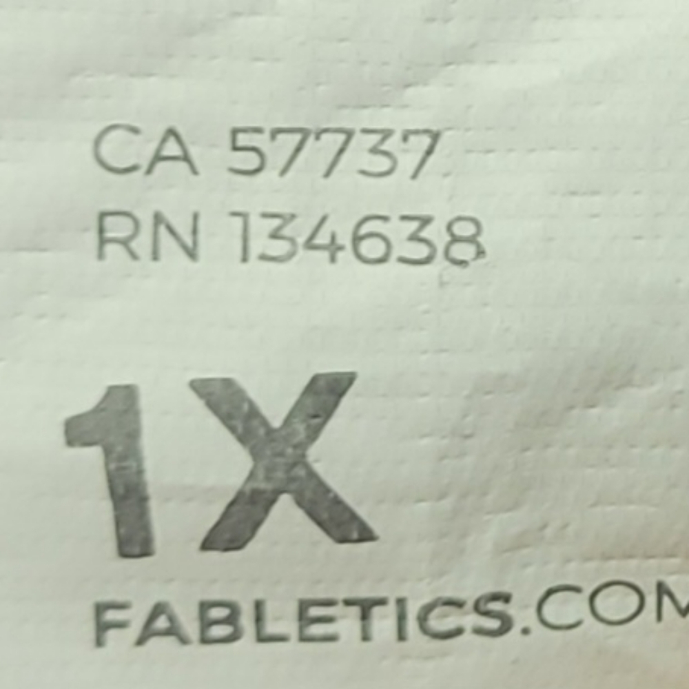 FABLETICS OPEN BACK PURPLE 1X - Picture 7 of 8